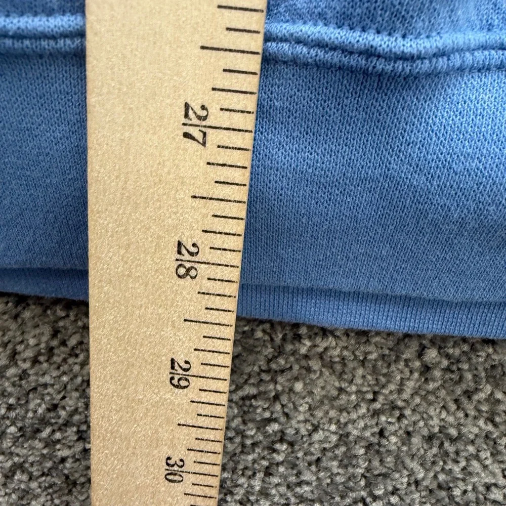 VTG Lee Heavyweight Sweatshirt Mens XL Light Blue Crew Neck Pullover Blank